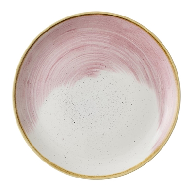 Churchill Stonecast Accents Petal Pink Evolve Coupe Plate 286mm (Pack of 12)