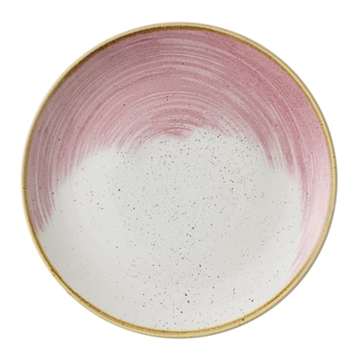 Churchill Stonecast Accents Petal Pink Evolve Coupe Plate 160mm (Pack of 12)