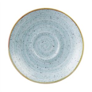 Churchill Stonecast Espresso Saucers Duck Egg Blue 118mm (12 Pack)