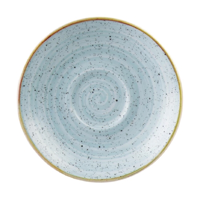 Churchill Stonecast Espresso Saucers Duck Egg Blue 118mm (12 Pack)