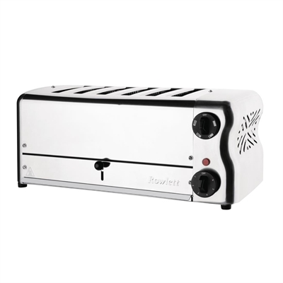 Rowlett Esprit 6 Slot Toaster with Sandwich Cages and Extra Duraheat Elements Chrome - Image 7