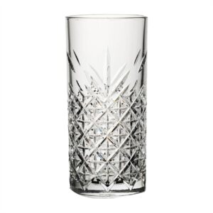 Pasabahce Timeless Vintage Long Drink Glasses 370ml (24 Pack)