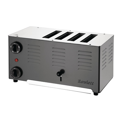 Rowlett Regent 4 Slot Toaster with Duraheat Elements Jet Black - Image 5
