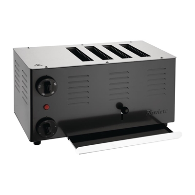 Rowlett Regent 4 Slot Toaster with Duraheat Elements Jet Black - Image 7
