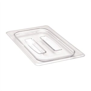 Cambro Camview BPA Free Gastronorm Food Tray Lid with Handle GN 1/4