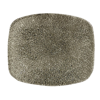 Churchill Studio Prints Raku Rectangular Plates Quartz Black 154mm (12 Pack)