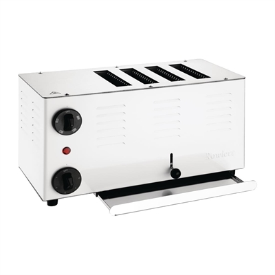 Rowlett Regent 4 Slot Toaster with Duraheat Elements White - Image 7
