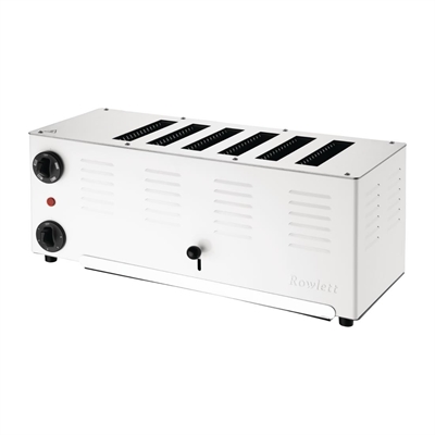 Rowlett Regent 6 Slot Toaster White with Duraheat Elements - Image 5