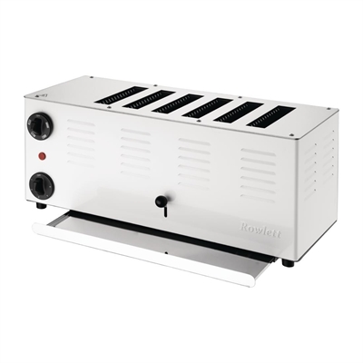 Rowlett Regent 6 Slot Toaster White with Duraheat Elements - Image 6