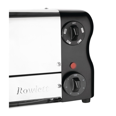 Rowlett Esprit 6 Slot Toaster Jet Black with Duraheat Elements & Sandwich Cage - Image 5