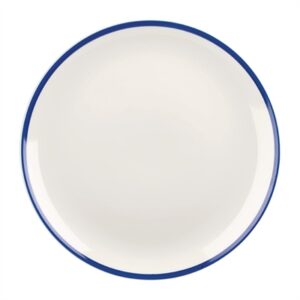 Churchill Retro Blue Coupe Plates 288mm (12 Pack)