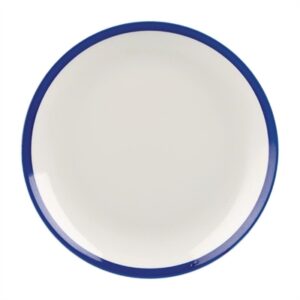 Churchill Retro Blue Coupe Plates 165mm (12 Pack)