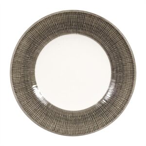 Churchill Bamboo Spinwash Wide Rim Bowls Dusk 240mm (12 Pack)