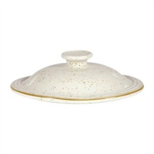 Churchill Stonecast Replacement Lids for 430ml Stew Pots Barley White (6 Pack)