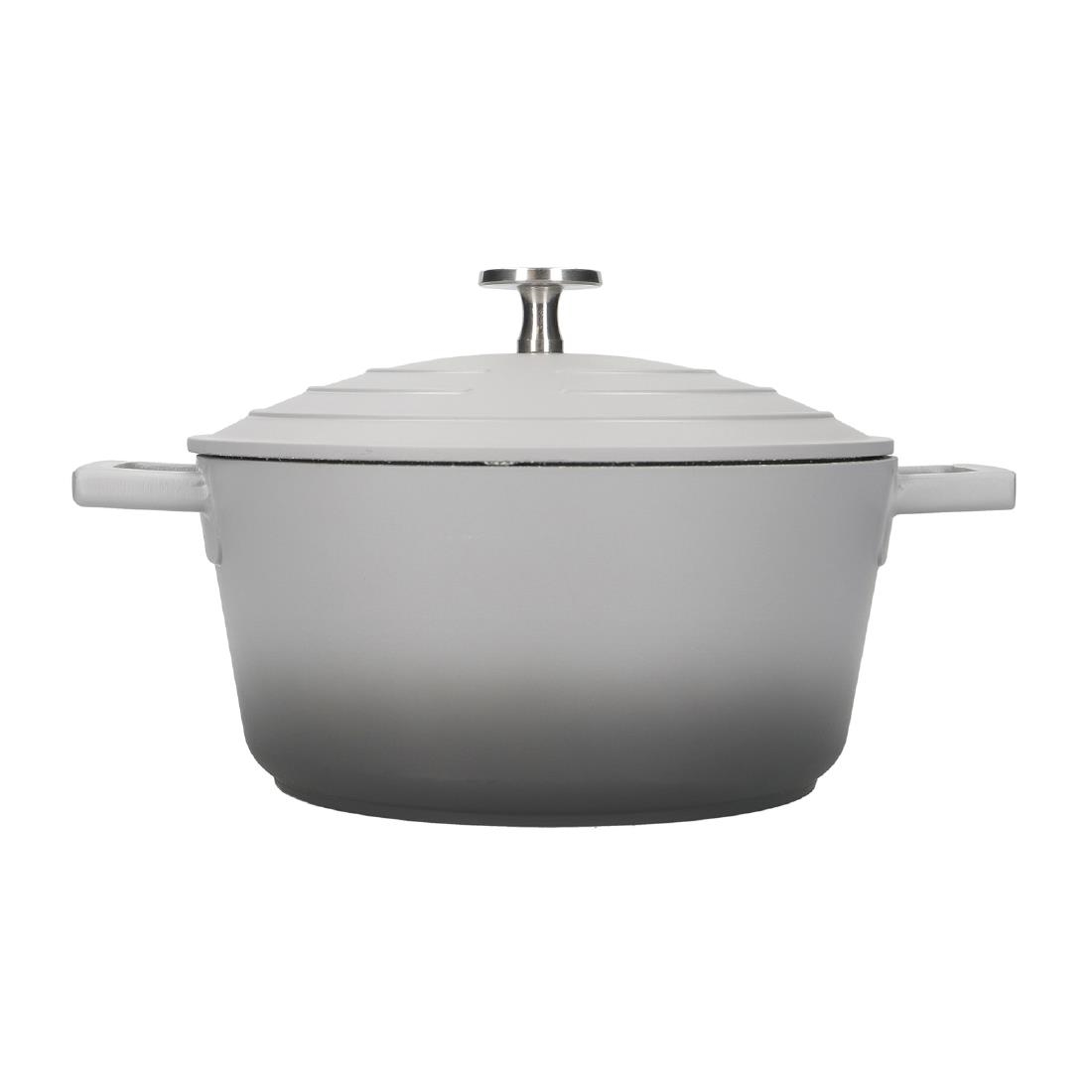 MasterClass 21 Casserole Dish Grey Ombre - 2500ml