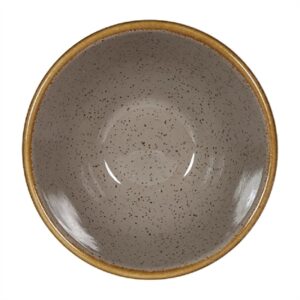 Churchill Stonecast Dip Pots Peppercorn Grey 70mm (12 Pack)