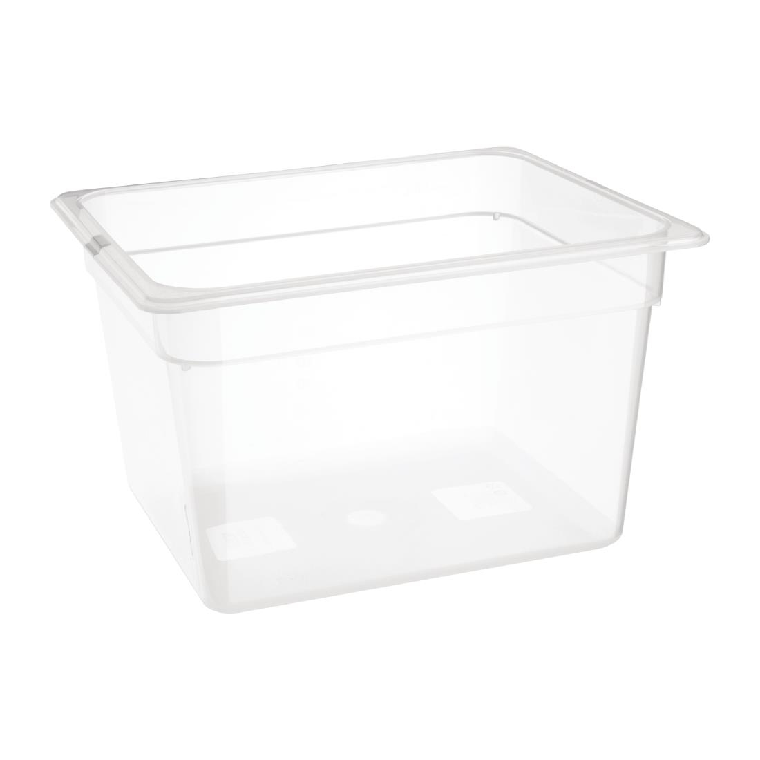 Nisbets Essentials Polypropylene 1/2 Gastronorm 200mm