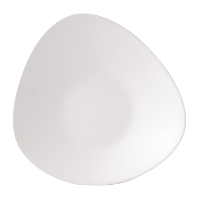 Churchill Melamine Lotus Dishes White 350mm (4 Pack) - Image 2