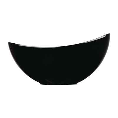 Churchill Melamine Buffet Bowls Black 355x250mm (2 Pack) - Image 2