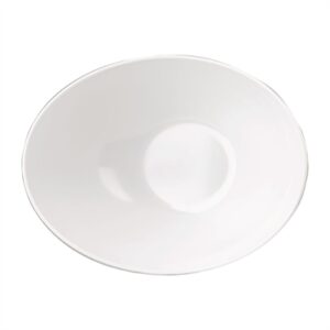 Churchill Melamine Buffet Bowls White 355x250mm (2 Pack)