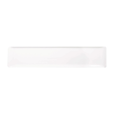 Churchill Melamine Rectangular Trays White 460x100mm (4 Pack)