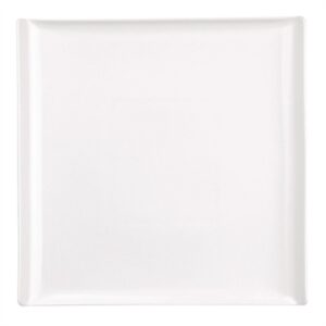 Churchill Melamine Square Trays White 303x303mm (4 Pack)