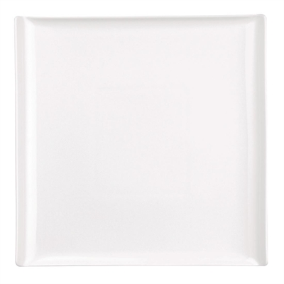 Churchill Melamine Square Trays White 303x303mm (4 Pack)