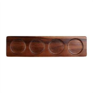 Churchill Wooden Rectangular Deli Boards 90x353mm (4 Pack)