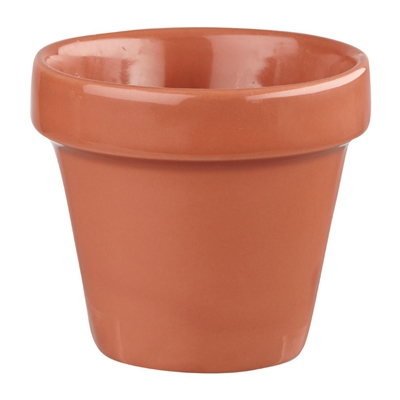 Churchill Bit on the Side Plant Pots Paprika 340ml (12 Pack)