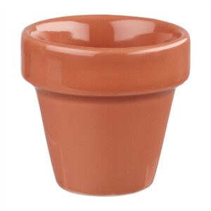 Churchill Bit on the Side Plant Pots Paprika 114ml (12 Pack)