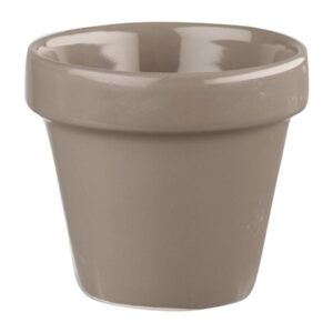 Churchill Bit on the Side Plant Pots Pepple 340ml (12 Pack)
