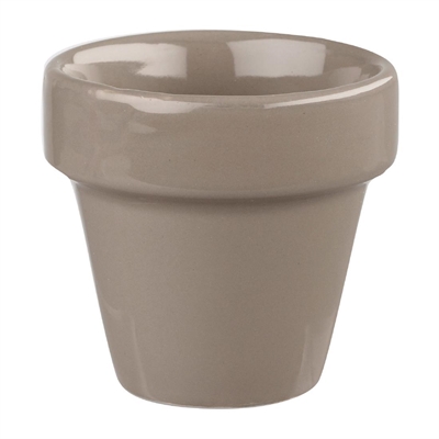 Churchill Bit on the Side Plant Pots Pebble 114ml (12 Pack)