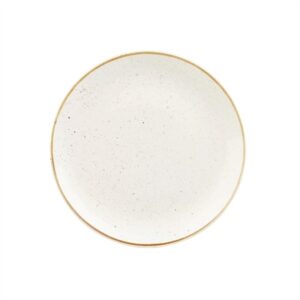 Churchill Stonecast Evolve Coupe Plates Barley White 324mm (6 Pack)