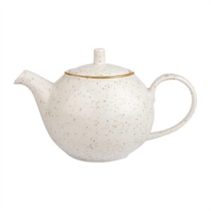 Churchill Stonecast Teapots Barley White 426ml (4 Pack)