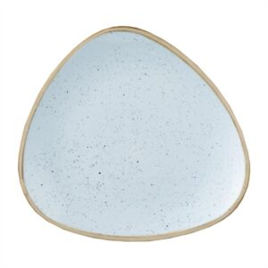 Churchill Stonecast Lotus Plates Duck Egg Blue 285mm (12 Pack)