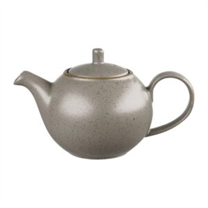 Churchill Stonecast Teapots Peppercorn Grey 426ml (4 Pack)