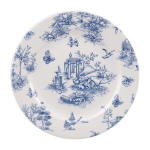 Churchill Vintage Prints Rimmed Plates Prague Toile 210mm (6 Pack)