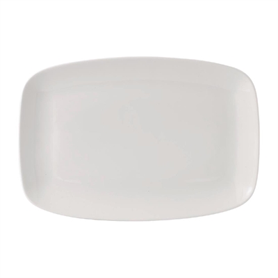 Churchill Chefs' Plates Oblong Platters White 334x234mm (6 Pack)