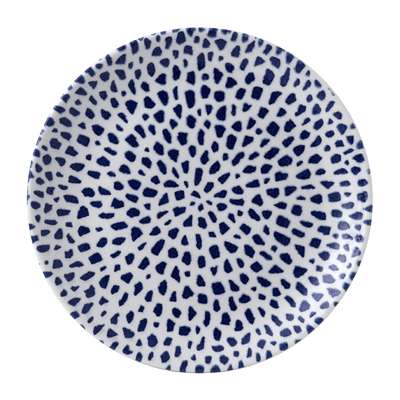 Dudson Terrazzo Coupe Plates Blue 288mm (12 Pack)