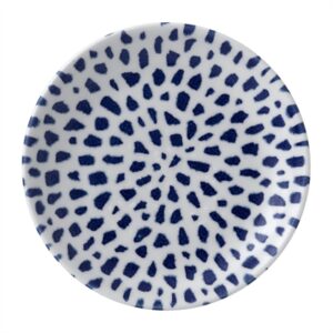 Dudson Terrazzo Coupe Plates Blue 165mm (12 Pack)