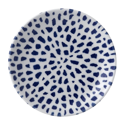 Dudson Terrazzo Coupe Plates Blue 165mm (12 Pack)