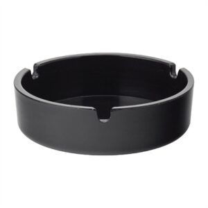 Utopia Melamine Ashtrays Black 100mm (10 Pack)