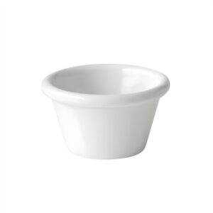 Utopia Melamine Ramekins White 40ml (12 Pack)