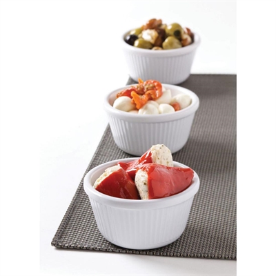 Utopia Melamine Ramekins White 40ml (12 Pack) - Image 2