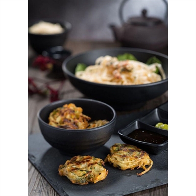 Utopia Spirit Footed Bowls Black 125mm (6 Pack) - Image 2