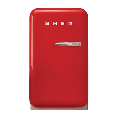 Smeg 50s Retro Mini Bar Fridge Red FAB5LRD5