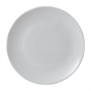Dudson White Organic Coupe Plates 164mm (12 Pack)