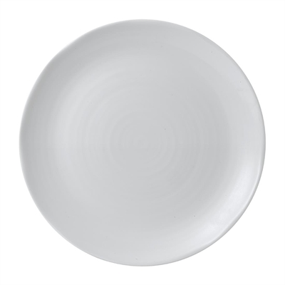 Dudson White Organic Coupe Plates 275mm (12 Pack)