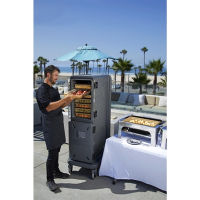 Cambro Ultra Pro Tall Hot Cart Grey - Image 5