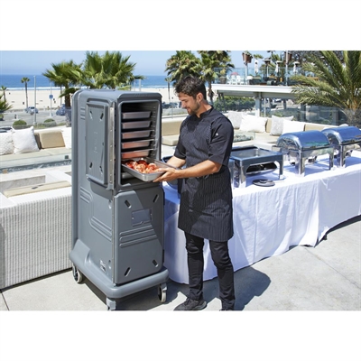 Cambro Ultra Pro Tall Cold Cart Grey - Image 5